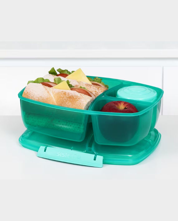 Buy Sistema 2L Triple Split Lunch & Yogurt Box SM40920 - Mint Green in ...