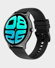 Noise NoiseFit Twist Go Smart Watch with 1.39 inch TFT Display | IP67 Water Resistance | Bluetooth 5.3 - Jet Black