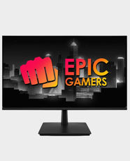 Epic Gamers Classic Series 27-Inch Monitor | VA | Flat | 1920x1080 FHD | 75Hz | FreeSync | USB-C | HDMI | DP | EP27-FHD-75 - Black