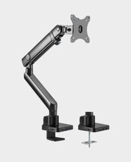Epic Gamers Stealth Single Monitor Arm with Docking Station | Steel, Aluminum & Plastic | 1 Screen | Up to 32 inch Monitor | Up to 8Kg - Black