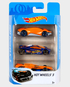Pack De 3 Voitures Hot Wheels 2023 - Lamborghini Aventador J En Bleu Métallisé