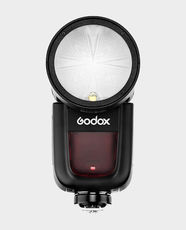 Godox V1 TTL Li-Ion Round Head Camera Flash for Canon | 76Ws Power Output | E-TTL II Autoflash | 2W LED Modeling Lamp | High-Speed Sync 1/8000s | Up to 480 Full-Power Flashes | 5600K ±200K Flash Color Temperature | V1-C