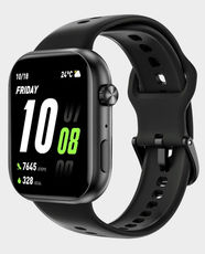 HONOR CHOICE InfoWear Watch 2i | 1.85-Inch AMOLED Screen | 14 Days Battery Life | IP68 & 1ATM Water Resistance | Silicone Strap - Black
