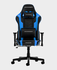 DXRacer Prince Series P132 Gaming Chair | 90-135 ° Recline | 1D Armrests - Black/Blue