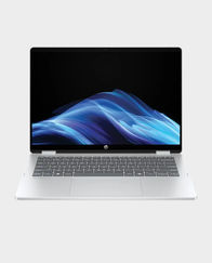 HP Omnibook 5 Flip 2-In-1Laptop | Intel Core 7 150U | 16GB RAM | 512 SSD | Intel® integrated SoC | 14 Inch 2 K Touchscreen Display | Windows 11 Home | English Keyboard | 14-FP0023DX -  Glacier Silver