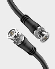 JSJ SDI BNC to BNC Cable | 5M | Bare Copper - Black