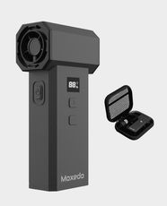 Moxedo 2-in-1 Mini Jet Blower & Vacuum | 130,000 RPM Motor | 4000mAh Rechargeable Battery | USB-C Charging | Multi-Nozzle Attachments | Compact Handheld Design | MX-JBV012 - Black