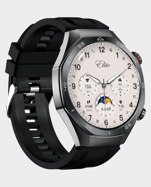 Buy Elite Smartwatch HD Display – Black in Qatar