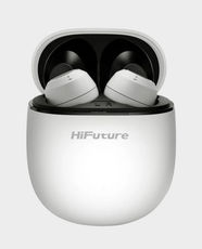 HiFuture OlymBuds 3 True Wireless Earbuds | Up to 25 Hours Playtime | IPX4 Water Resistance - White