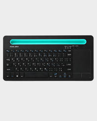 Heatz ZK13 Wireless & BT Keyboard with Touchpad & Holder in Qatar