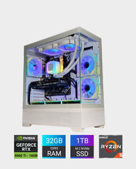 Gaming PC Ryzen 5 7600X RTX 5060 Ti 16GB 32GB DDR5 1TB NVMe SSD in Qatar