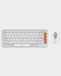 Logitech POP Icon Wireless Keyboard and Mouse Combo in Qatar