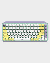 Logitech POP Keys Wireless Mechanical Keyboard Daydream Mint in Qatar