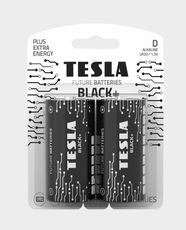 Tesla Black+ 1.5V D-type Alkaline Battery | Pack of 2