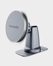 Moxedo Universal Magnetic Car Phone Holder | 360 Rotating | Bendable Base with Adhesive Metal Plate - Black