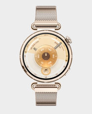 HUAWEI Watch GT 6 41mm With 1.32 Inch AMOLED Display | 14 Day Battery Life | 5 ATM Water-Resistant | Gold Milanese Strap - Gold
