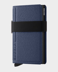 Secrid Bandwallet Style Liba RFID Card Holder - Navy Black in Qatar