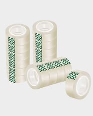 PANDA Transparent Tape | 1 Inch (24 mm) x 36 Yards Per Roll | 40 Micron Film Thickness | Strong And Durable | Ideal For Sealing, Packing And Office Use | 20 Pcs