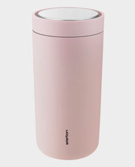Stelton To Go Click Vacuum Insulated Cup | 400ml - Soft Rose in Qatar