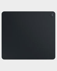 Razer Atlas Tempered Glass Gaming Mouse Mat | 450 × 400 x 5mm | Anti-Slip Rubber Base | CNC-Milled with Rounded Edges | Built to Last | RZ02-04890100-R3M1 - Black