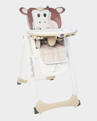 Chicco Polly 2 Start Baby Highchair | Adjustable Heights, Folding Design, Up to 3 Years – Monkey in Qatar