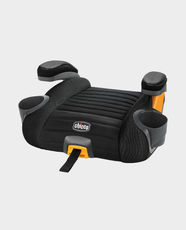 Chicco GoFit Plus Backless Booster Seat | ErgoBoost Contoured Seat | Quick-Release Latch | Fold Away | Cup Folders | Machine Washable Fabrics - Iron Usa