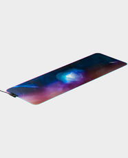 SteelSeries QcK Prism Gaming Mouse Pad | 900 x 300 x 4 mm (XL) | 2-Zone RGB Illumination | Interactive Lighting Alerts | Non-Slip Rubber Base | 16.8 Million Colors | Micro-Woven Surface - Destiny 2: Lightfall Edition