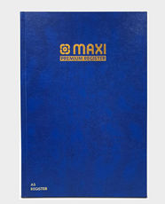 Maxi Premium Register Book A5 | 96 Sheets, Ruled, Hardcover, Pack of 2