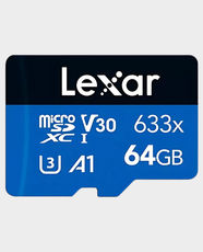 Lexar High-Performance 633x 64GB microSDXC UHS-I Memory Card | Up to 100 MB/s Read | Temperature-Proof | Shock-Resistant - LMS0633064G-BNNNG