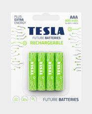 Tesla Green+ 1.2V AAA 800mAh Ni-MH Rechargeable Battery | Pack of 4