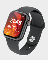 Moxedo Mevo Smartwatch with 1.71 inch AMOLED Display | Up to 2 Days Battery Life | IP67 Waterproof Rating | ChatGPT AI Assistant | Bluetooth Calling | Fitness & Health Tracker | Android & iOS Compatible - Black
