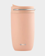 EQUA Cup | 300 ml Stainless Steel | BPA-free Materials | Non-slip Bottom Silicon | 100% Leak Proof - Rosé