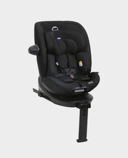 Chicco EverOne i-Size Base Car Seat | ISOFIX System | Twist Recline System | Forward Facing Installation | 0–12 Years | Extra Rear Safety - Black