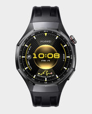 HUAWEI Watch GT 6 Pro 46mm With 1.47 Inch AMOLED Display | 21 Day Battery Life | 5 ATM Water-Resistant | Black Fluoroelastomer Strap - Black