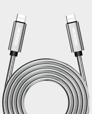 Buy Microdia ExeCable Steel USB-C 2.0 to USB-C 2.0 Cable in Qatar ...