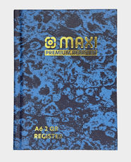 Maxi Premium Register Book Bundle | A6 Size | Bundle of 15 Books | 96 Pages per Book | MAXIA62QR