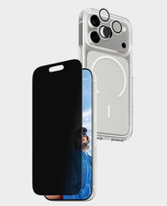 CARE By PanzerGlass Flagship 3-In-1 Privacy Bundle for Apple iPhone 17 Pro | Combat Case, Screen Protector, Lens Protector
