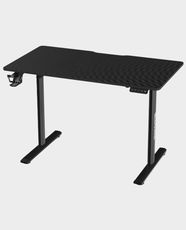 Fantech Workstation Adjustable Rising Gaming Desk | Steel Frame | Max Capacity Upto 60 Kg | Adjustable Upto 118 cm | Ideal For Gaming Or Office Work | WS311 - Black