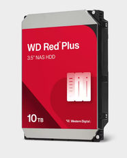 Western Digital Red Plus Internal HDD 10 TB | Up to 260MB/s | SATA | WD100EFGX– Red