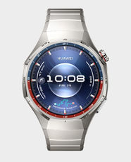 HUAWEI Watch GT 6 Pro 46mm With 1.47 Inch AMOLED Display | 21 Day Battery Life | 5 ATM Water-Resistant | Titanium Strap - Titanium