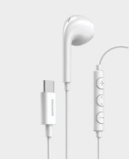 Moxedo Wired Stereo USB-C Single Earphone - White