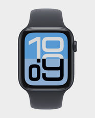 Apple Watch SE 3 GPS 44mm Midnight Aluminium Case with Midnight Sport Band S/M - MEHN4