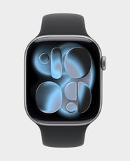 Apple Watch Series 11 GPS 46mm Space Grey Aluminium Case with Black Sport Band S/M - MEV04