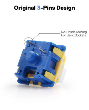 Buy Redragon BULLET-B A113B Switch Set | 24 PCs - Parrot Blue in Qatar ...