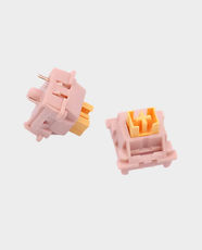 Redragon BULLET‑QL A113QL Switch Set | 24PCS Soft Linear Mechanical Switches | 3-Pin Plate Mount | 50M Clicks | Compatible with MX Hot-Swap Keyboards – Peach Linear