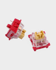 Redragon BULLET-F A113F Switch Set | 24PCS Heavy Tactile Mechanical Switches | 3-Pin Plate Mount | 50M Clicks | Compatible with MX Hot-Swap Keyboards – Clear
