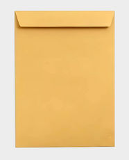 MAX/PANDA A4 Brown Envelopes – Self-Seal Kraft Paper, 100 Pcs (1 Bundle)