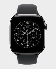 Apple Watch Series 11 GPS + Cellular 42mm Slate Titanium Case With Black Sport Band | S/M - MF8R4