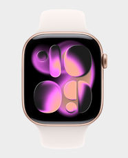 Apple Watch Series 11 GPS + Cellular 42mm Rose Gold Aluminium Case With Light Blush Sport Band | M/L - MF8F4