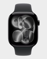 Apple Watch Series 11 GPS + Cellular 46mm Jet Black Aluminium Case With Black Sport Band | S/M - MFC24